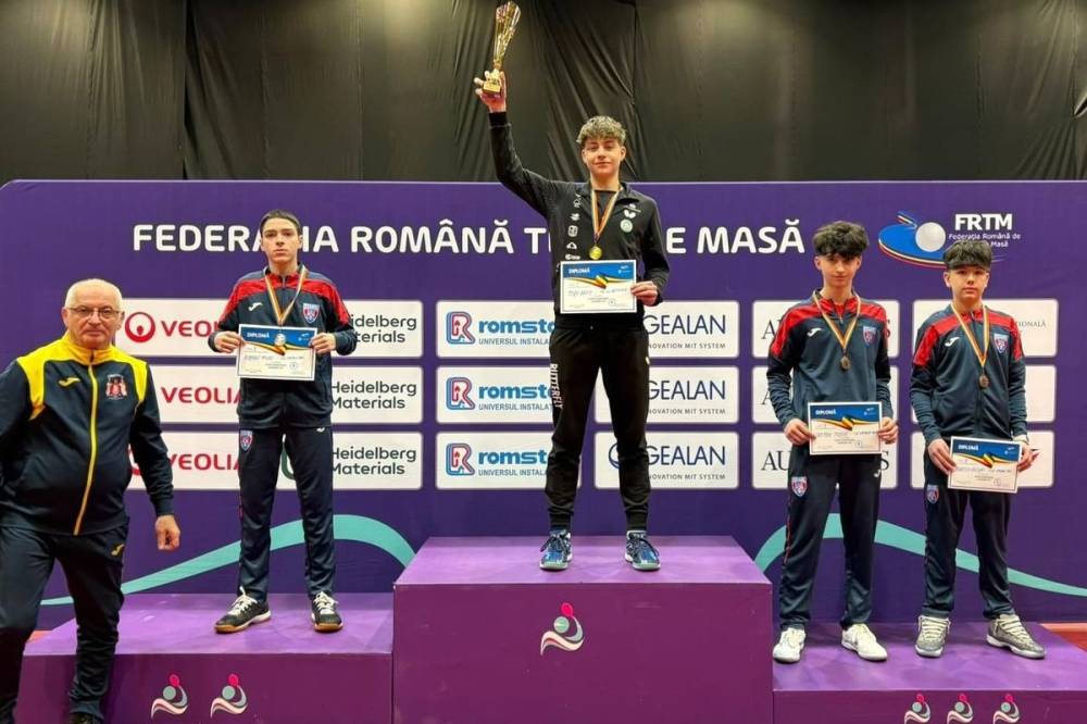 Maga mögé utasította az összes Steaua-játékost, kupagyőztes lett a székelyudvarhelyi asztaliteniszező