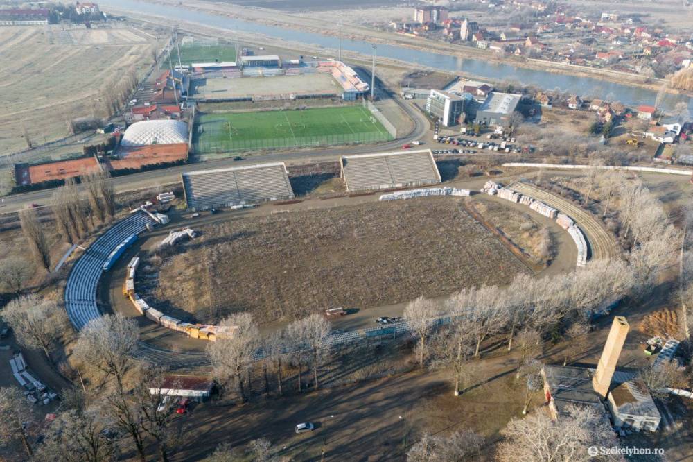 Újjászületik a Bölöni László stadion Marosvásárhelyen