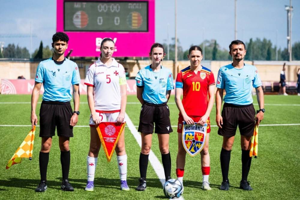 Csapatkapitány volt, gólt is szerzett a női ifjúsági válogatottban az FK Csíkszereda játékosa