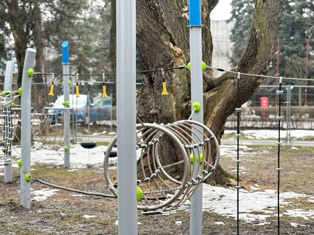 Még nem használható a „hangszeres” játszótér Csíkszeredában