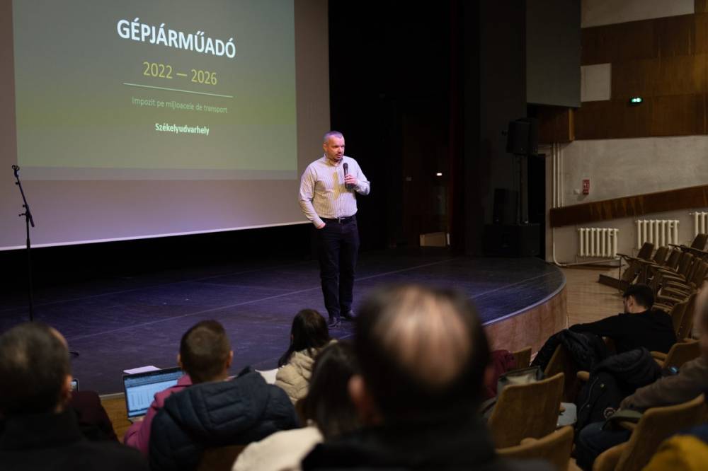 A tervek szerint Romániában sehol sem lesz alacsonyabb gépjárműadó, mint Székelyudvarhelyen