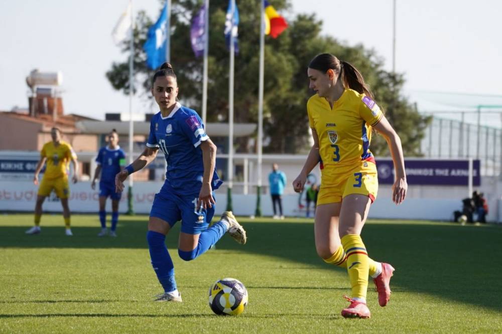 Fölényesen nyert a ciprusiak ellen a román női fociválogatott
