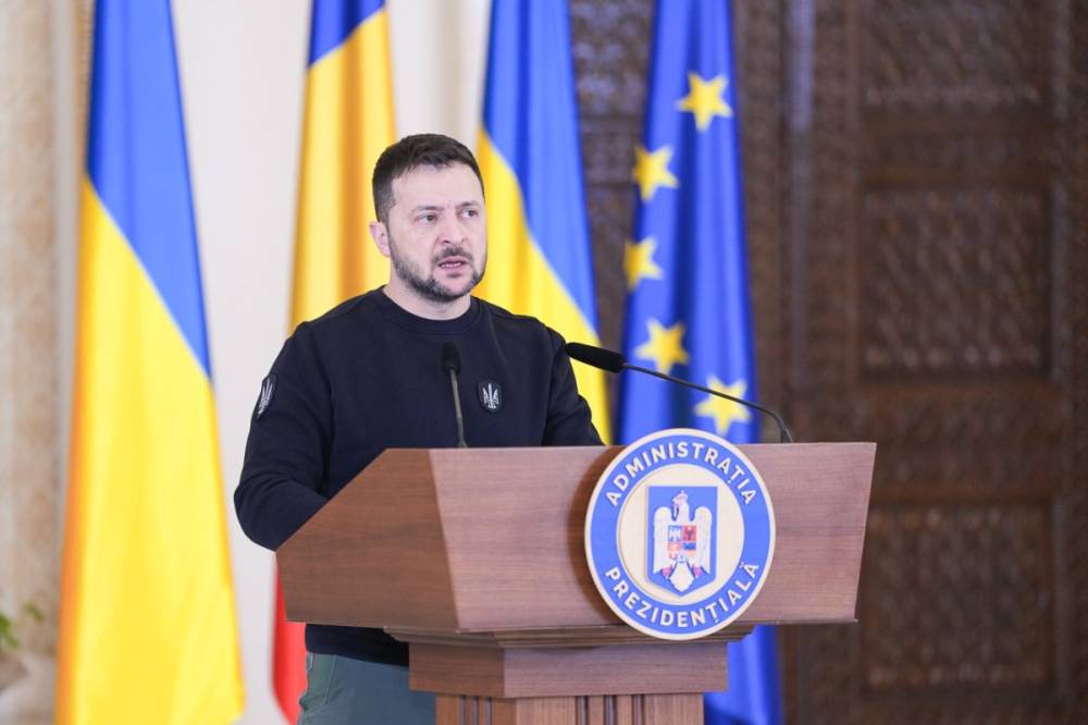 Sajtóértesülés: még ezen a héten Bukarestbe jön Volodimir Zelenszkij