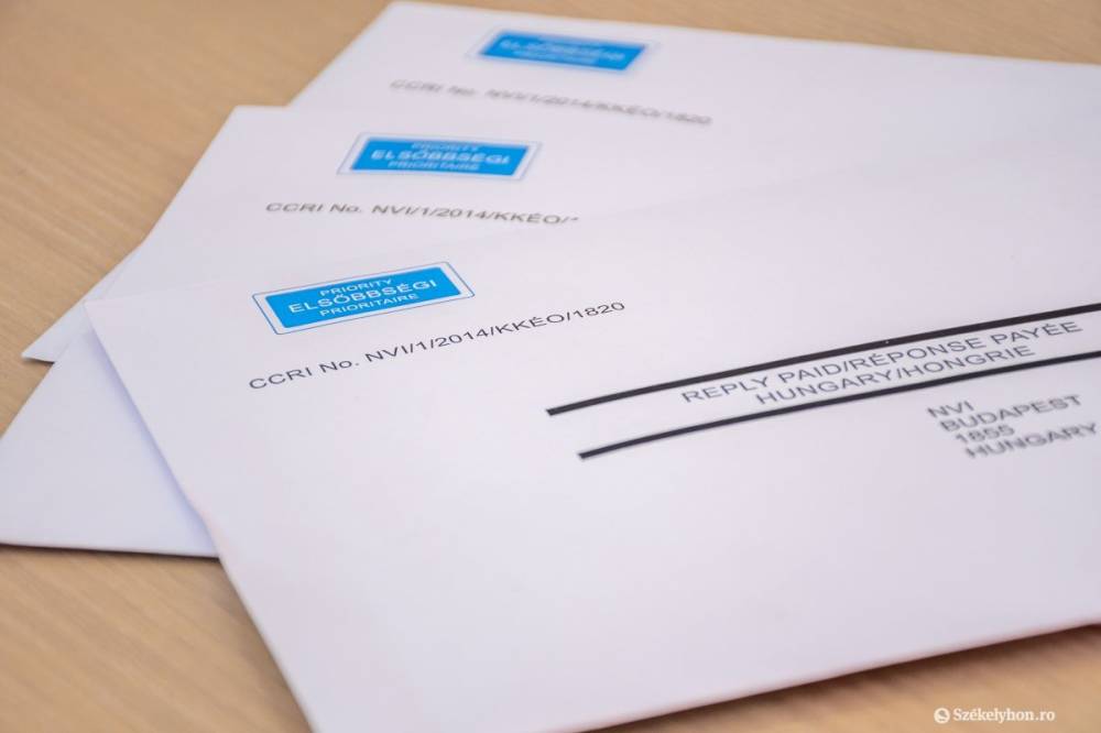 Postázzák a szavazási levélcsomagokat, megvannak a fontos tudnivalók