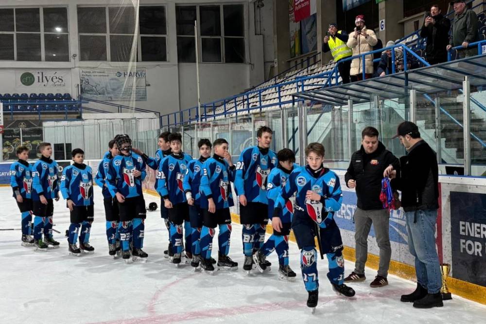 Bronzérmes a Csíkszeredai ISK az U15-ös hokibajnokságban