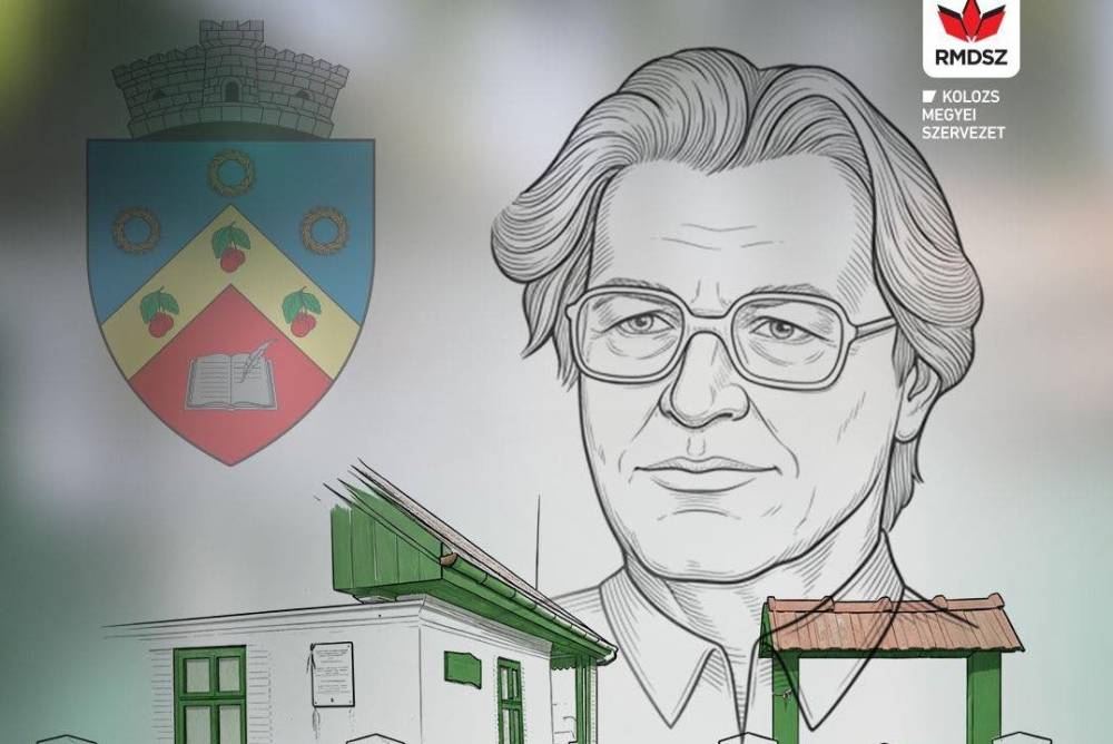 Sütő András emléke előtt tisztelgő jelkép is szerepel az író szülőfalujának új címerében