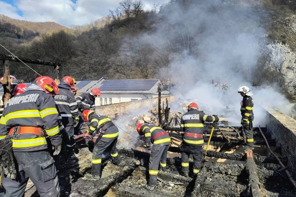 Apáca vesztette életét az olténiai Beszterce-kolostori tűzben