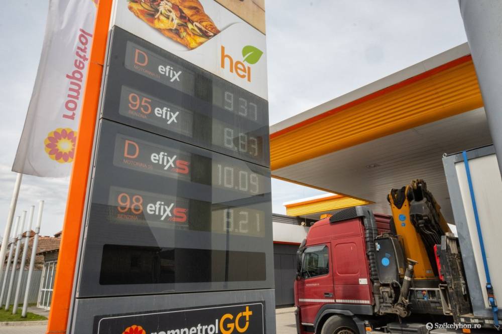 A következő napokban ismét 10 lej körülre emelkedhet a gázolaj literenkénti ára