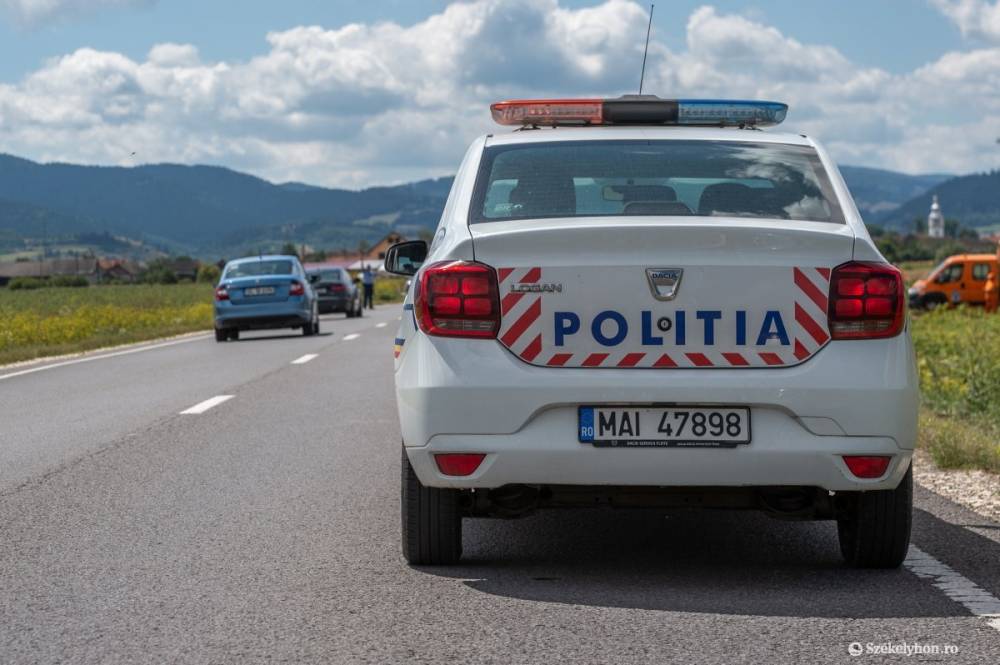 Motoros baleset történt Csíkkarcfalvánál