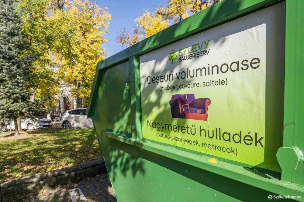 Indul a lomtalanítási kampány Marosvásárhelyen