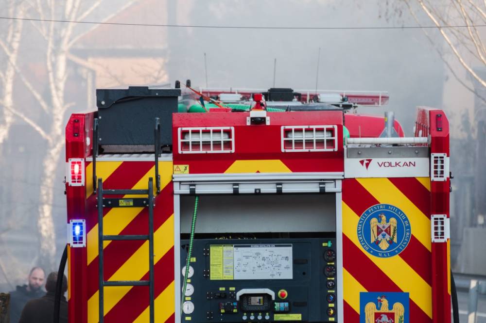 Utasokat szállító kisbusz gyulladt ki Balavásáron