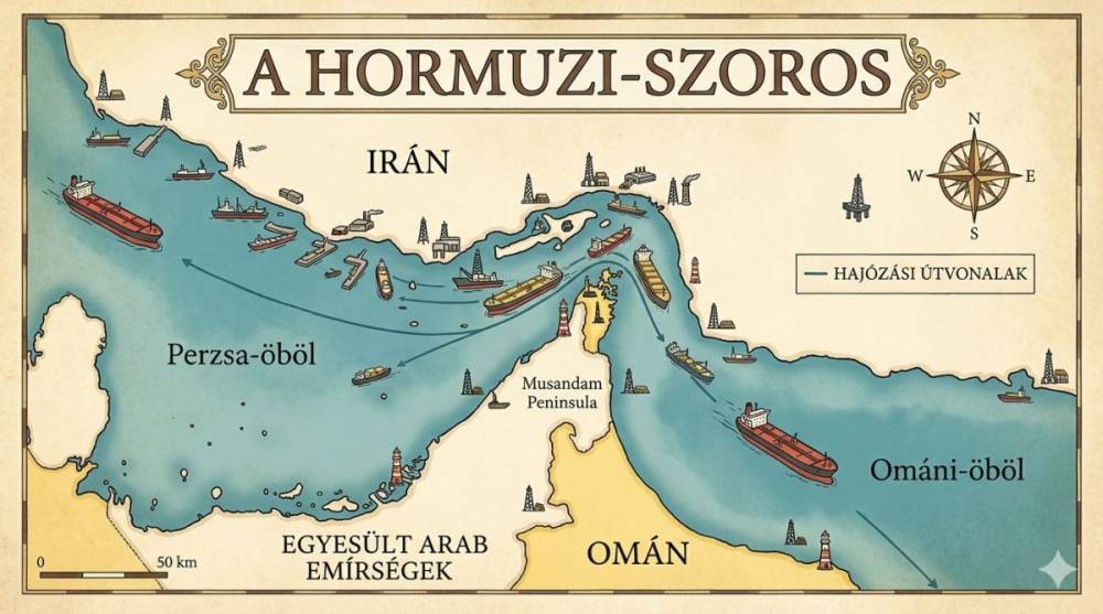 Amerikai hadügyminiszter: „pusztító tűzerővel” néz szembe Irán, ha megzavarja a Hormuzi-szoros forgalmát