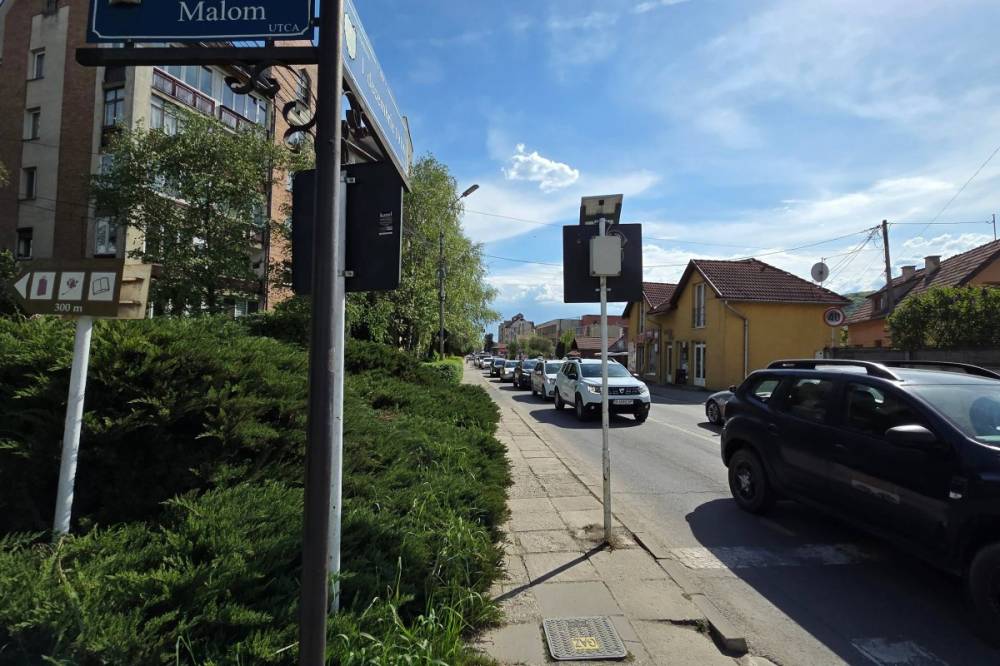 Baleset bénította meg a forgalmat Székelyudvarhely egy részén