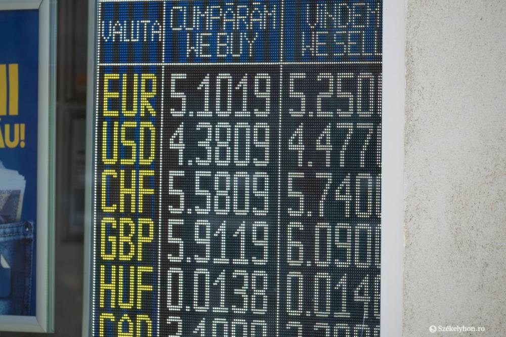A 6 lejes euróárfolyamról kérdezték a Román Nemzeti Bank szóvivőjét