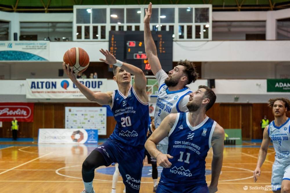 Egy pillanatra sem adta ki kezéből a vezetést a marosvásárhelyi kosárcsapat