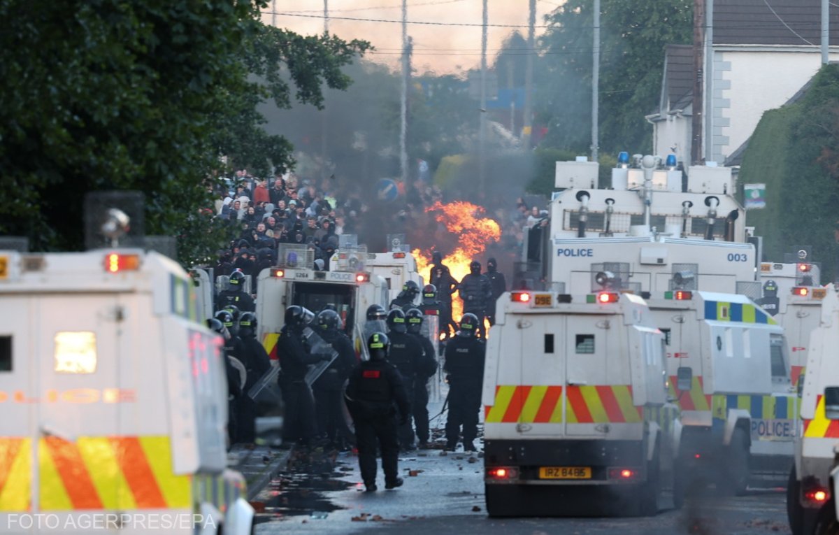 Biztonságban vannak a belfasti zavargásokban érintett román állampolgárok