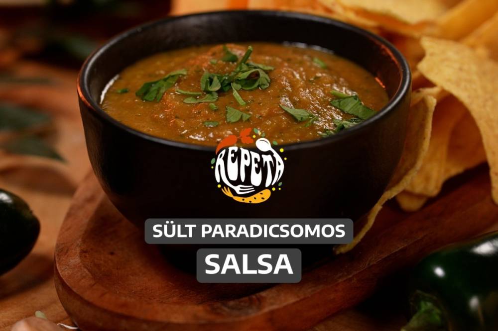 Sült paradicsomos salsa – videó
