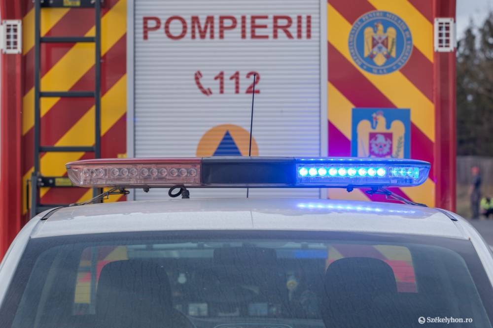 Kamion gyulladt ki Nyárádselye és Nyárádmagyarós között