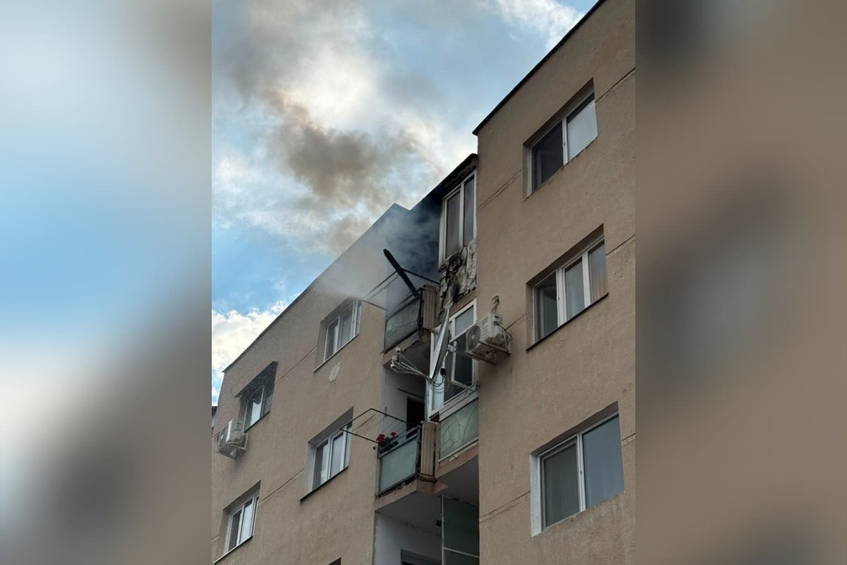Tömbházlakásban csaptak fel a lángok Sepsiszentgyörgyön
