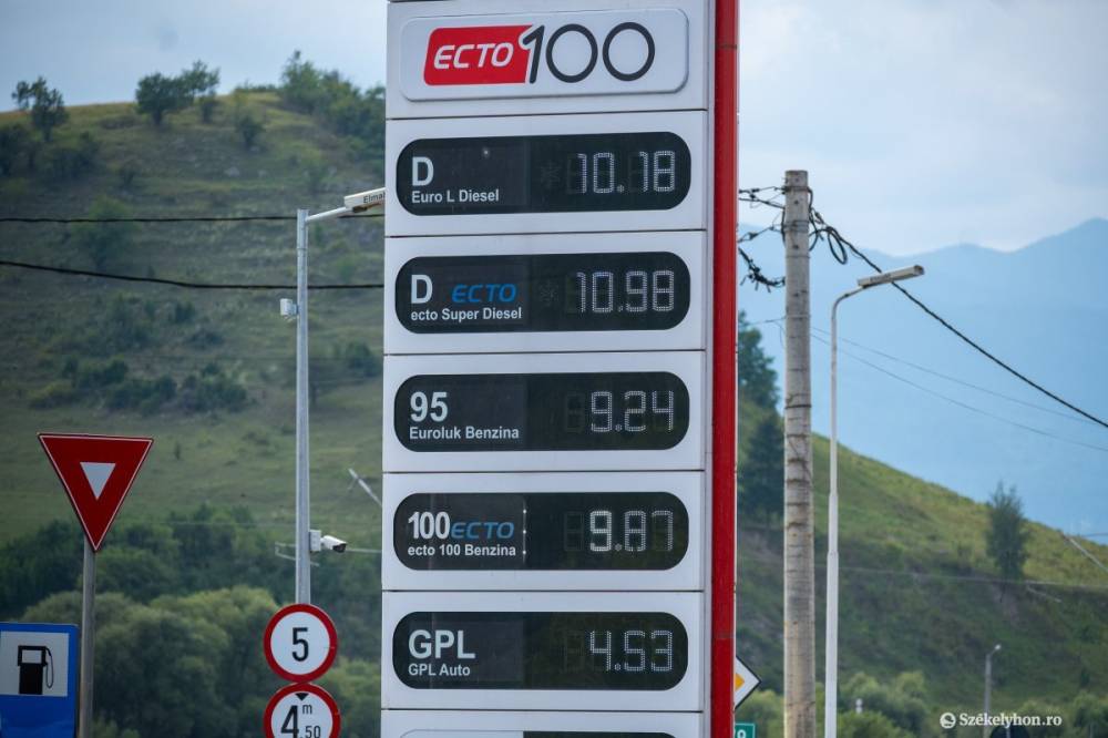 Ismét 10 lej fölé ugrott a gázolaj ára
