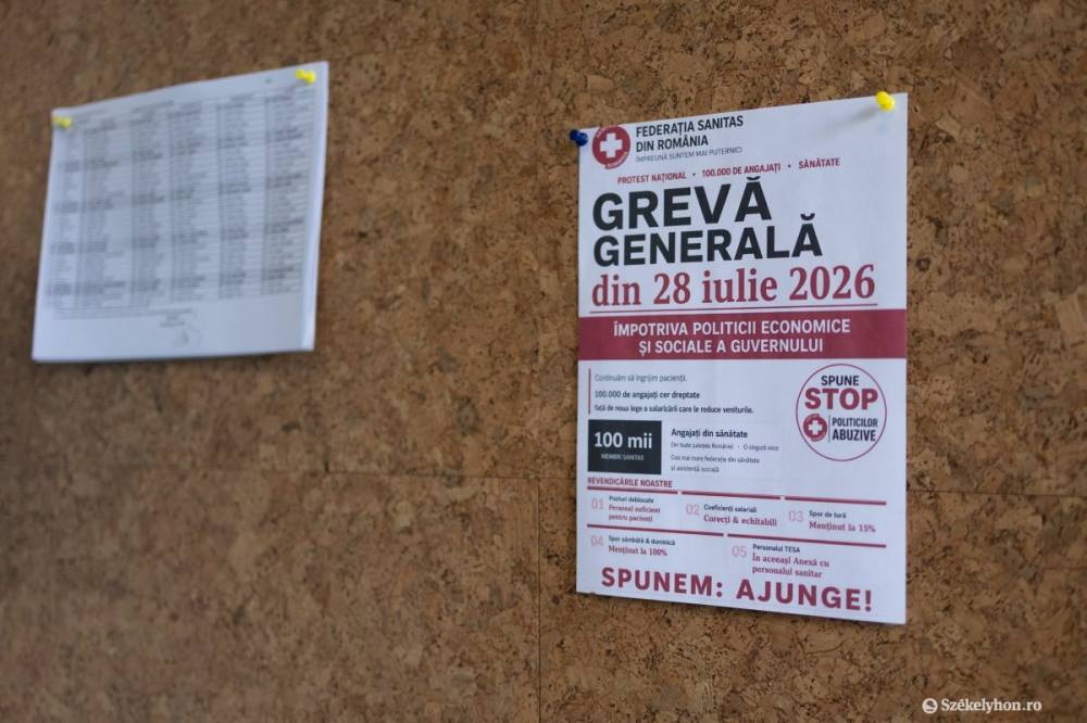Folytatódik az általános sztrájk az egészségügyben