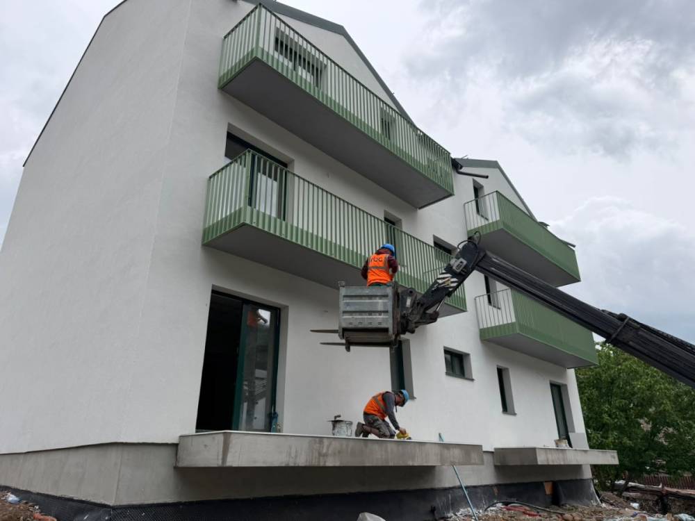 Elkészültek az új tömbházak Tusnádfürdőn