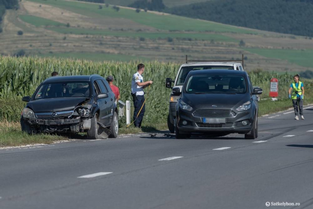 Baleset Csíkszentkirály és Csíkszentmárton között – videóval
