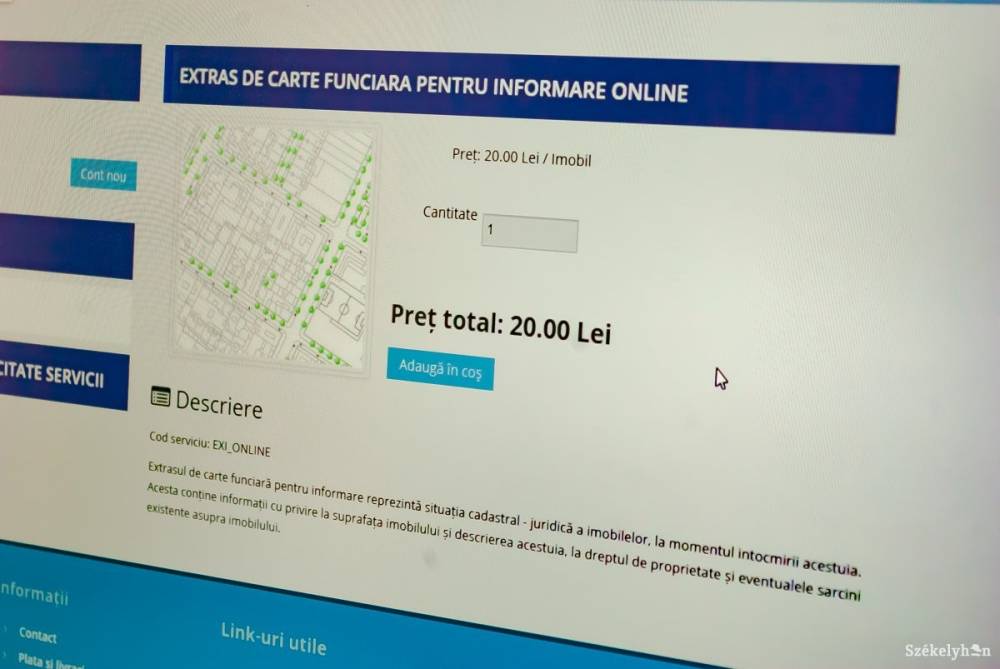 Még mindig elérhetetlenek a kataszteri hivatal szolgáltatásai, és nem tudni, mikor állnak helyre