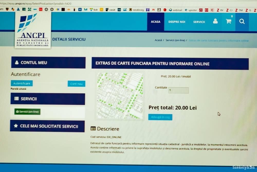Újraindult a kataszteri hivatal e-Terra informatikai rendszere, de még nem minden szolgáltatás áll rendelkezésre