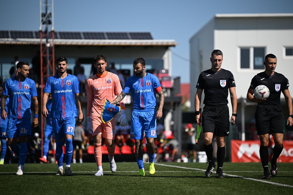 Három gólt kapott a Steaua az FK Csíkszereda elleni kupameccs előtt