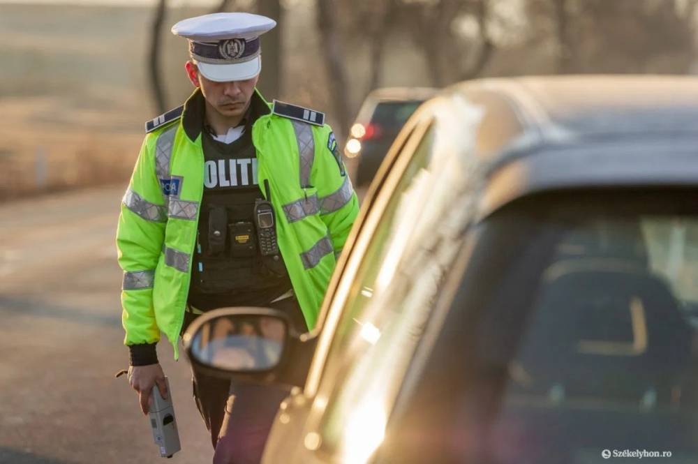 Hajnali háromkor állították meg a rendőrök, s nem hiába