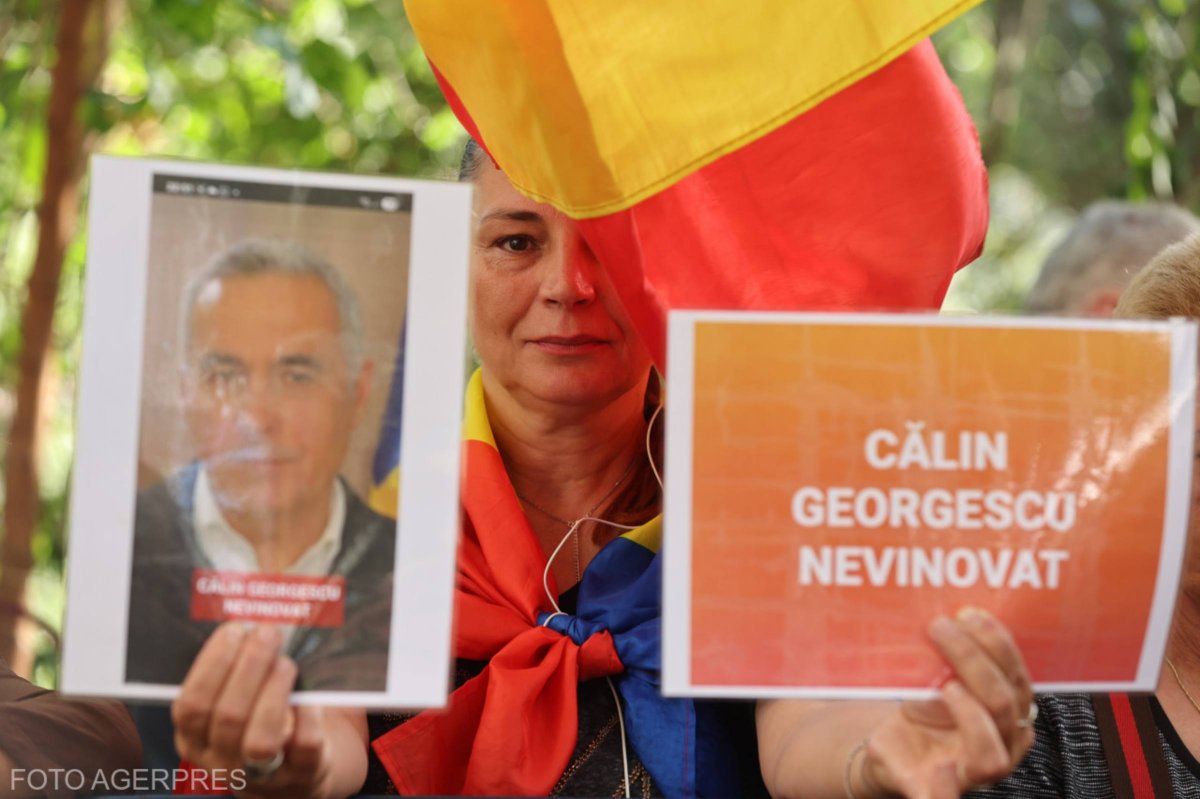 Hívei százai éltették a szabadlábra helyezett Georgescut