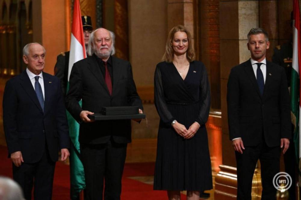 Krasznahorkai László, Jeszenszki Géza és Enyedi Ildikó is magyar állami kitüntetést kaptak