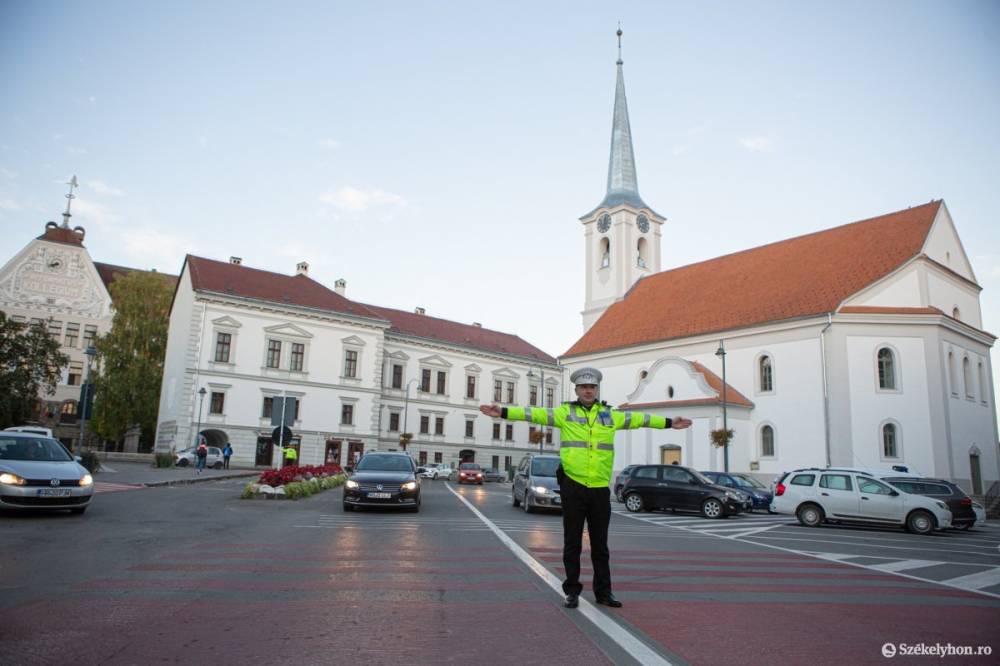 Útlezárások lesznek Székelyudvarhely központjában a hétvégén: mutatjuk, hol nem lehet autózni